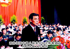 勞嘉常務(wù)副總裁當(dāng)選政協(xié)瀏陽市第九屆委員，出席市政協(xié)九屆一次會議