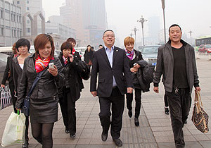 綠之韻集團(tuán)董事長胡國安親臨石家莊、唐山市場考察