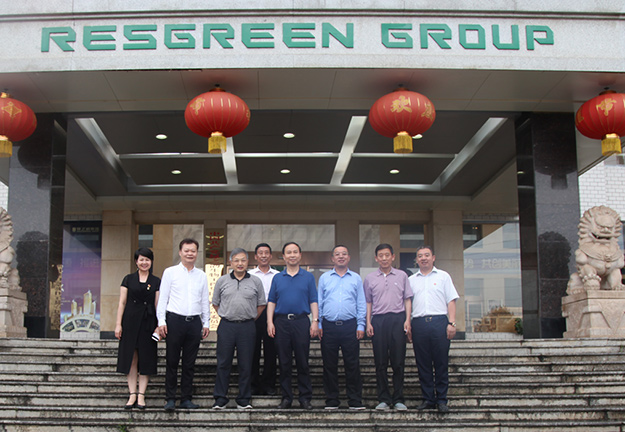 湖南省人大常委會副主任陳君文、王柯敏一行蒞臨綠之韻調(diào)研