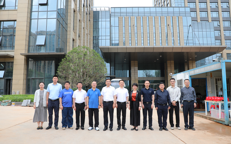 中共杭州市委統(tǒng)戰(zhàn)部副部長王新宇一行蒞臨綠之韻中心走訪調研